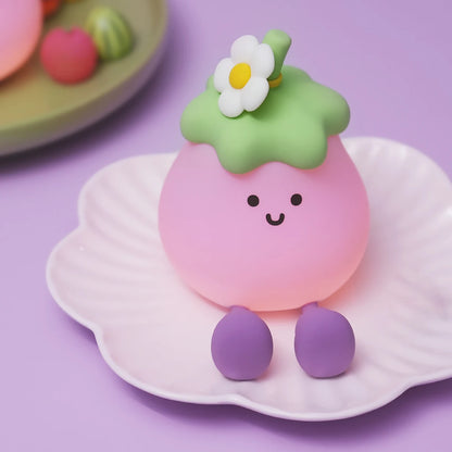 Eggplant Smile Silicone Night Light 🍆😊