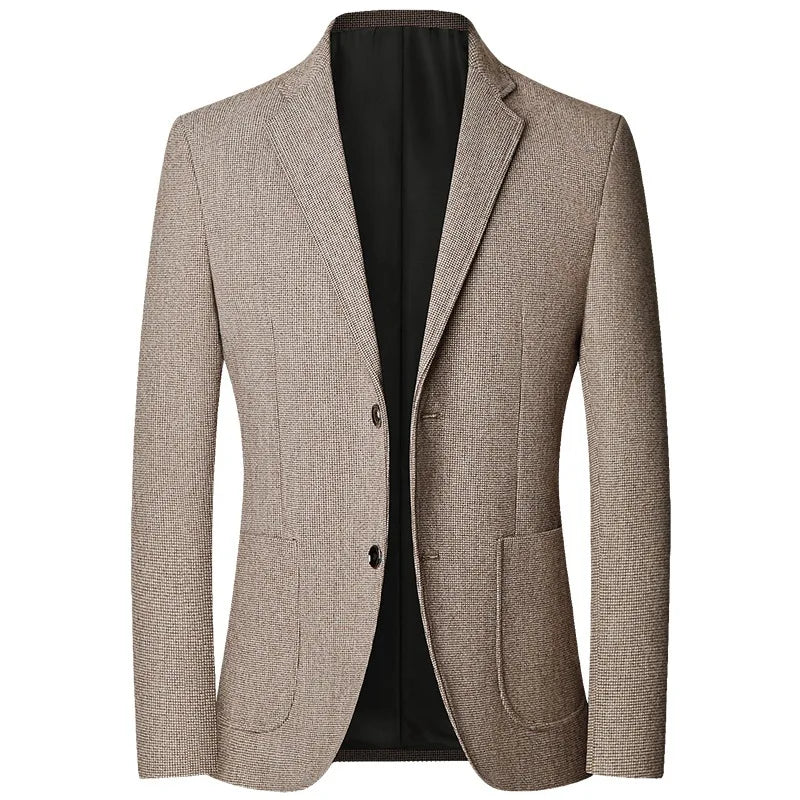 2024 Autumn Men's Business Casual Wool Blazer