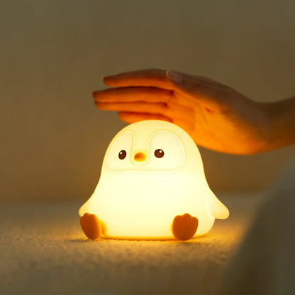 Penguin Baby Silicone Night Light 🐧✨