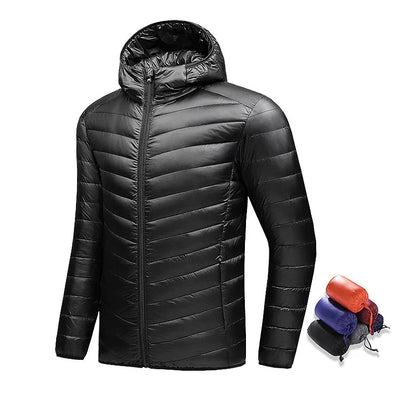 Ultra-light Hooded Down Jacket