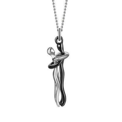 💞 Eternal Embrace Couple Necklace