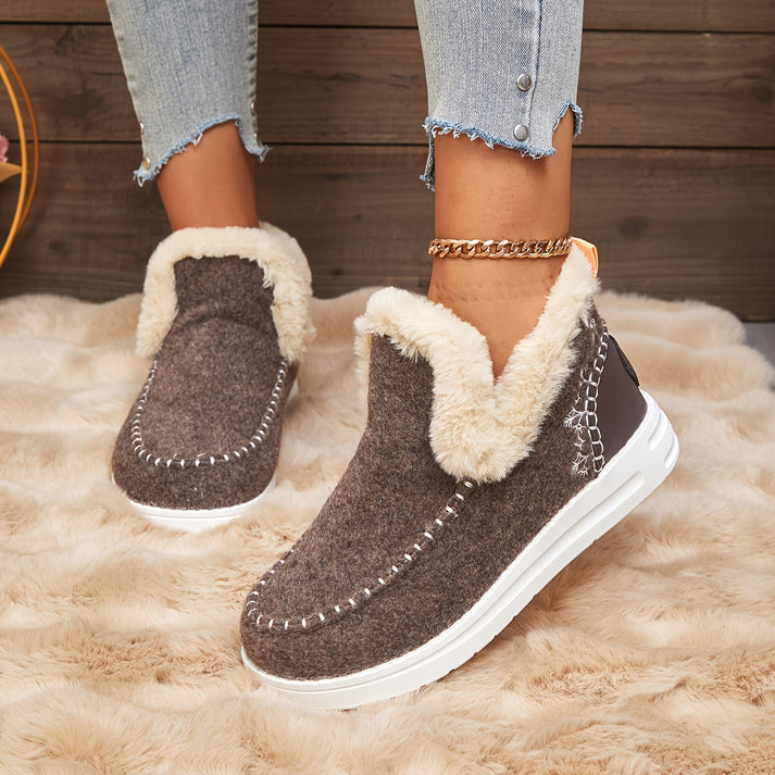 Women's Winter Warm Plush Boots ❄️👢