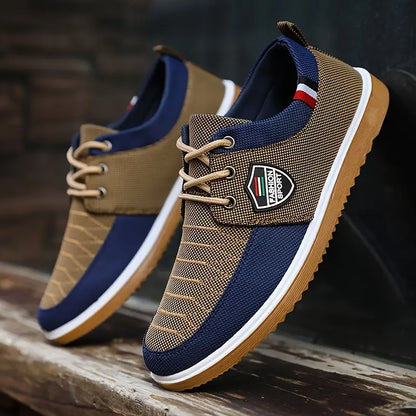 Men's Canvas Vulcanized Sneakers