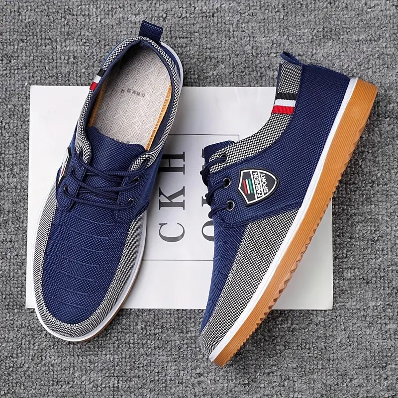 Men's Canvas Vulcanized Sneakers