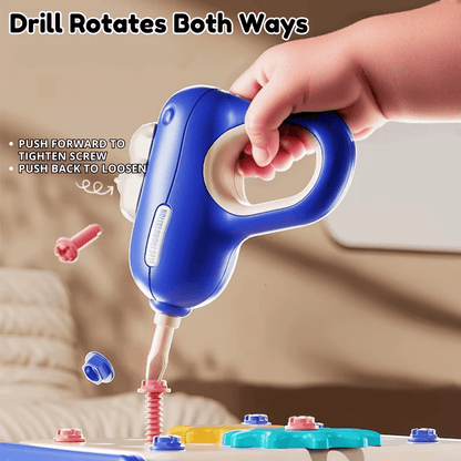 Elite™ Kids Electric Drill Builder Set – Creative Assembly Toy