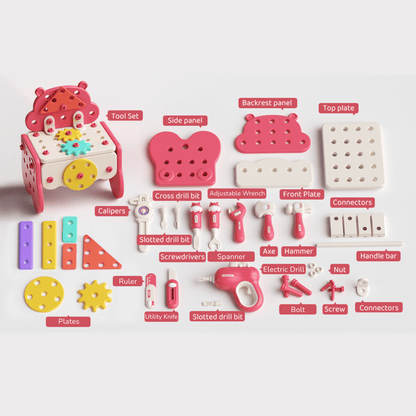 Elite™ Kids Electric Drill Builder Set – Creative Assembly Toy
