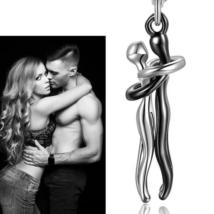💞 Eternal Embrace Couple Necklace