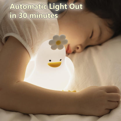 Silicone Duck Touch Lamp 🐤✨